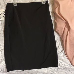Express black skirt